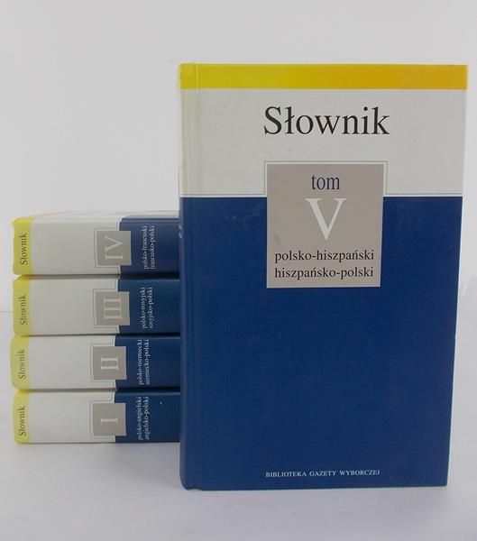 Słowniki językowe Gazety Wyborczej, Tomy I-V