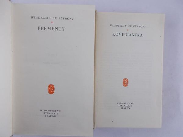 ST. - Komediantka, Fermenty Tom I,II