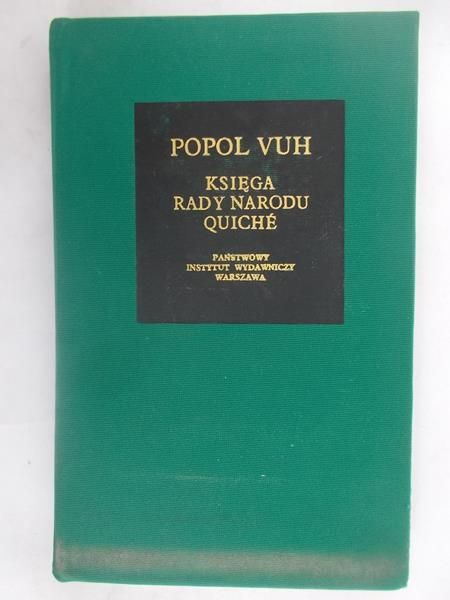 Księga rady narodu Quiche
