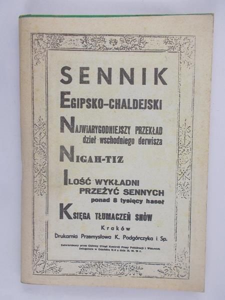 Sennik egipsko-chaldejski