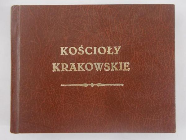 Kościoły krakowskie, reprint z 1855 r., miniatura