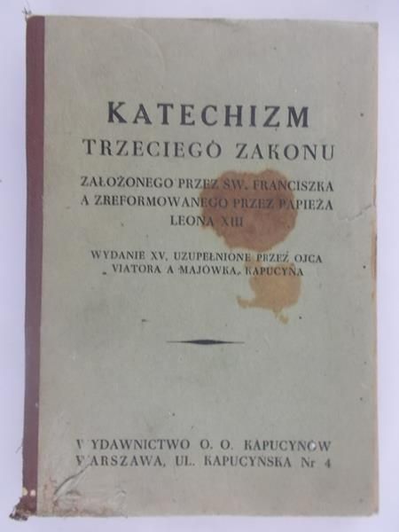 Katechizm trzeciego Zakonu św. Franciszka, 1946 r.
