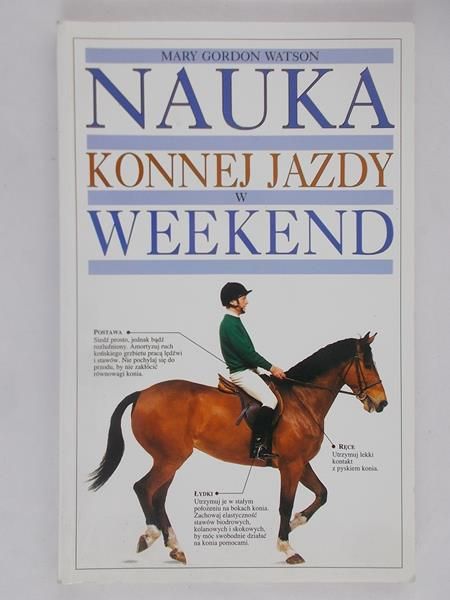 Nauka konnej jazdy w weekend