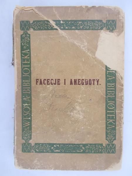 Facecje i anegdoty, 1924 r.