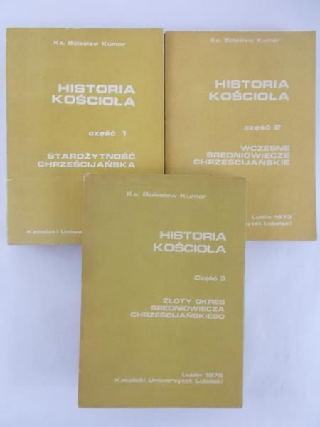 Historia kościoła, część I-III