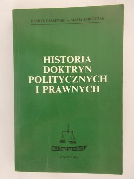 Historia doktryn politycznych i prawnych