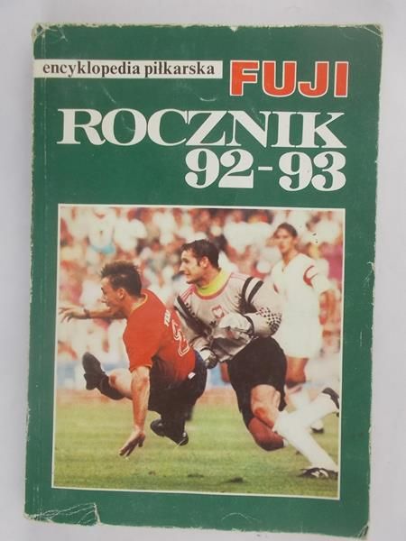 Encyklopedia piłkarska FUJI rocznik 92-93