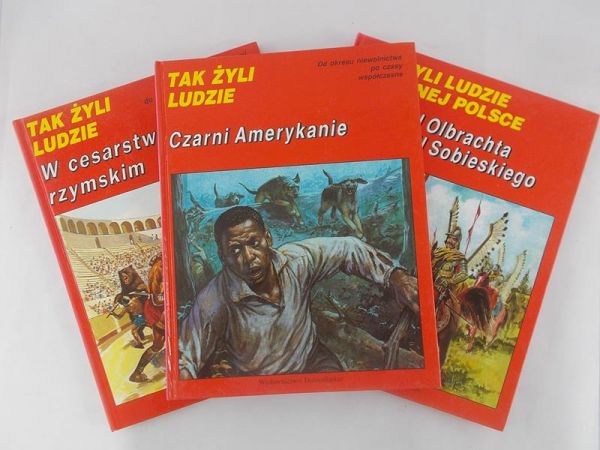 Tak żyli ludzie, 3 tomy