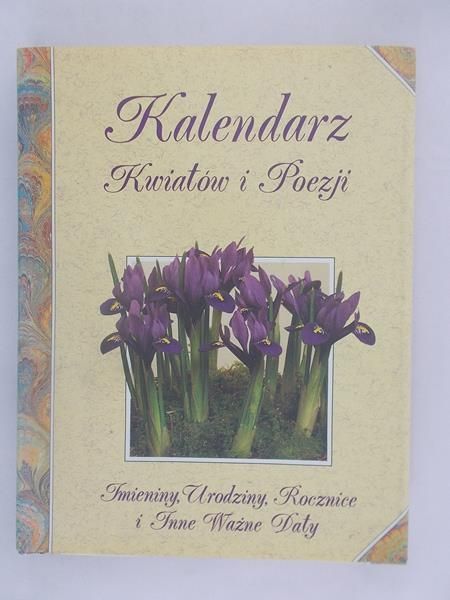 Kalendarz kwiatów i poezji