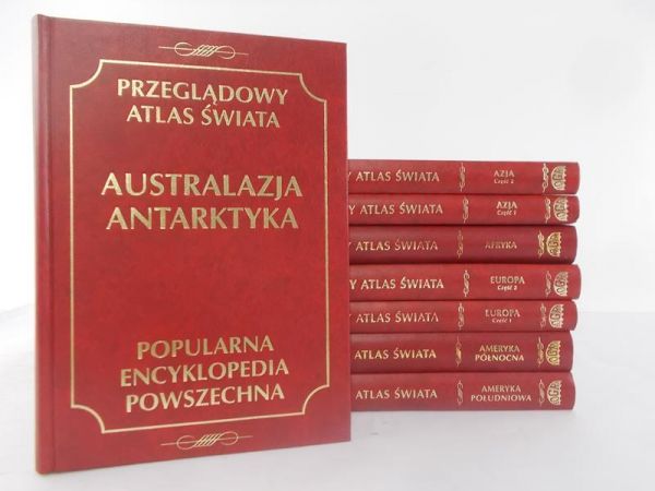 Przeglądowy atlas świata, komplet