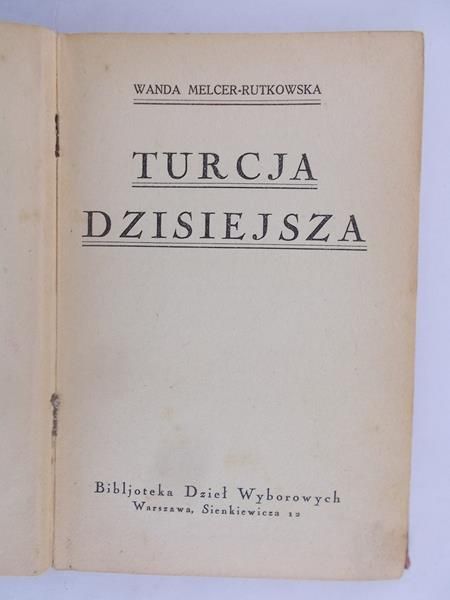 Turcja dzisiejsza, 1925 r.