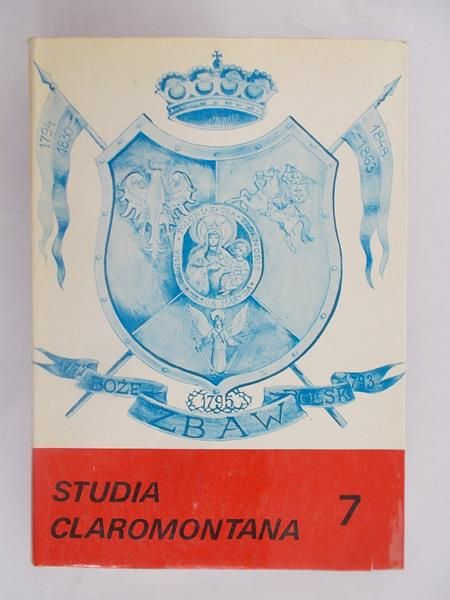 Kosiak Paweł (red.) - Studia Claromontna 7