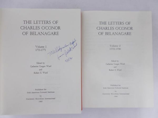 The letters of Charles O'Conor of belanagare vol. 1 - 2