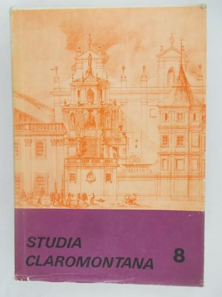Kosiak Paweł (red.) - Studia Claromontana, Tom VIII