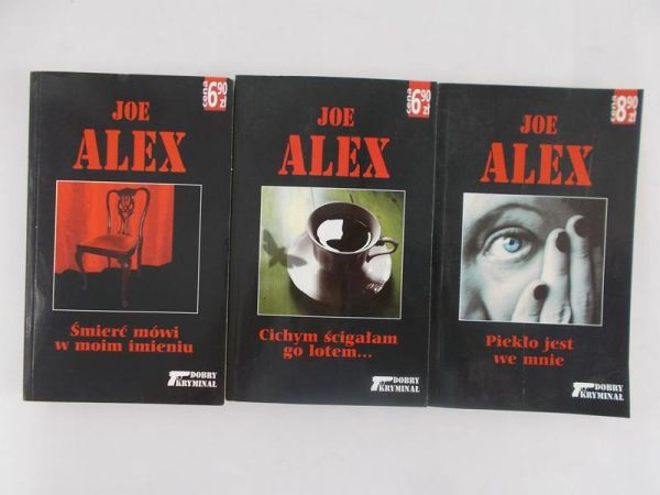 Alex Joe - Dobry Kryminał, 3 książki