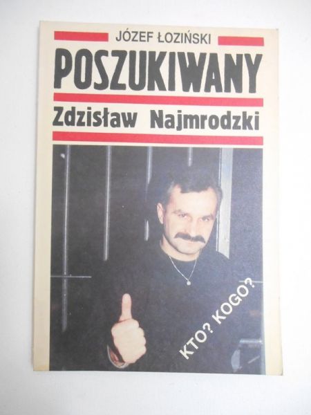 Poszukiwany Zdzisław Najmrodzki