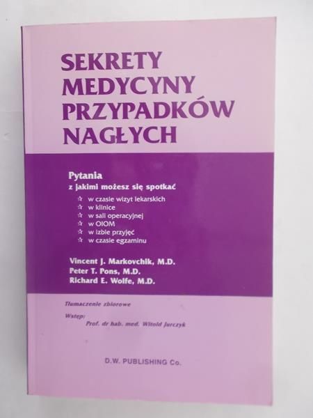 . - Sekrety medycyny przypadków nagłych