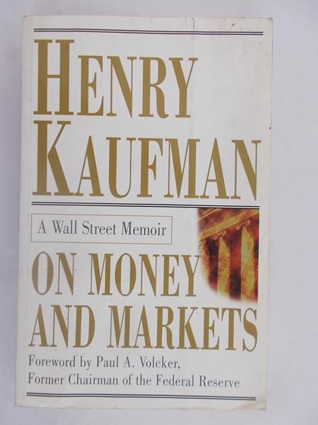 On money and markets