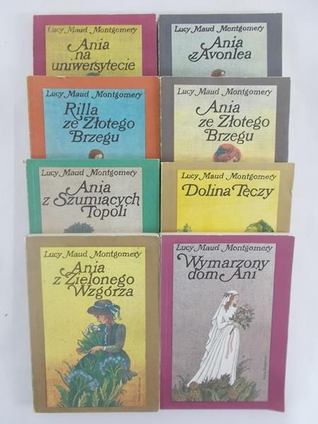 Ania z Zielonego Wzgórza, 8 książek