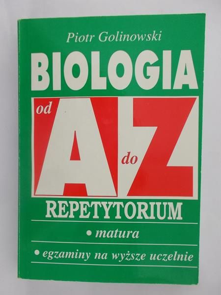Biologia od A do Z. Repetytorium matura