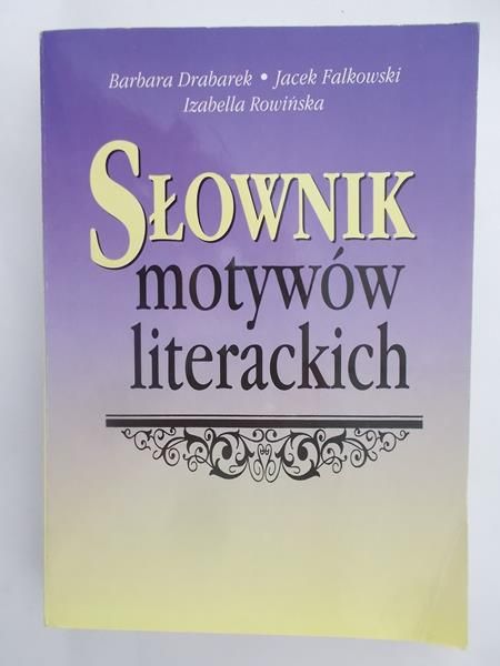 Słownik motywów literackich