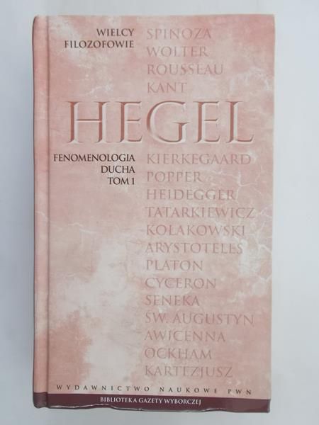 Fenomenologia ducha, t. I