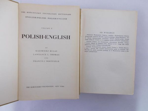 (red.) - Polish-English, Volume I-II