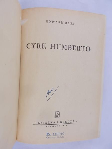 Bass Edward - Cyrk Humberto (1950)