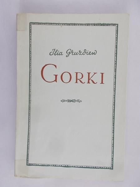 Gorki. Życiorys 1948 r.