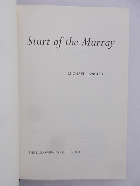 Langley Michael - Sturt of the Murray