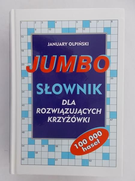 Jumbo. Słownik dla rozwiązujących krzyżówki