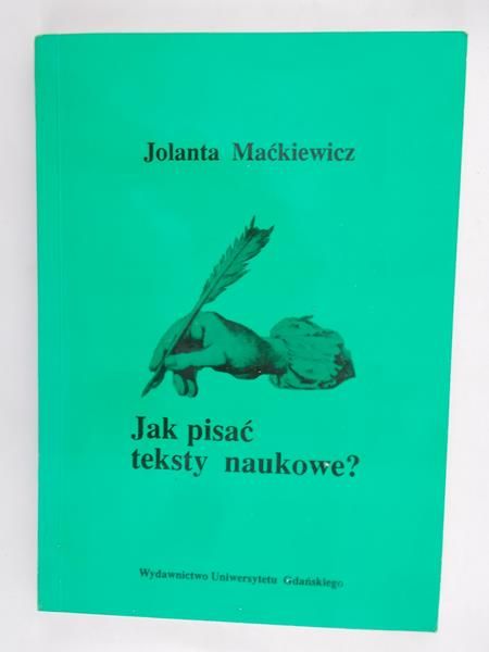 Jak pisać teksty naukowe?