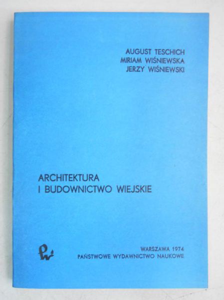 Architektura i budownictwo wiejskie