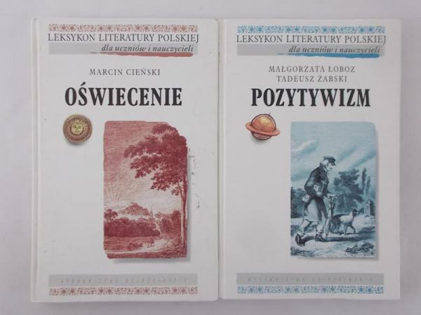 Leksykon literatury polskiej dla uczniów i nauczycieli, zestaw 2 książek