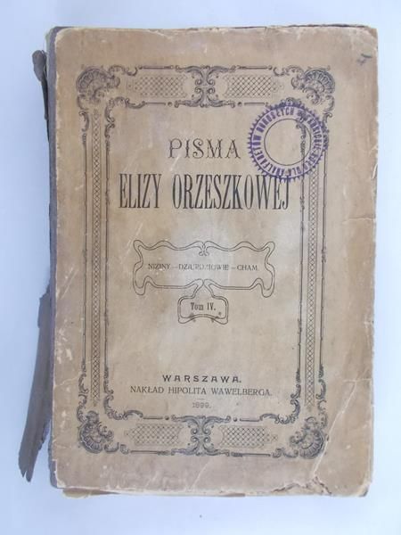 Pisma, tom IV, 1899 r.