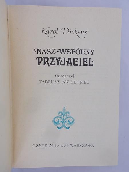 Nasz wspólny przyjaciel