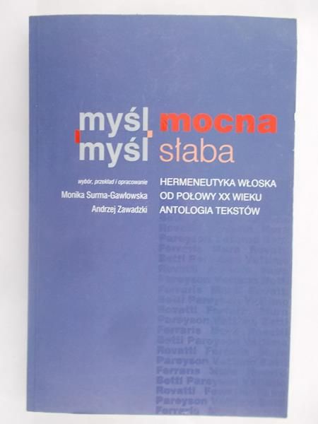 Myśl mocna, myśl słaba