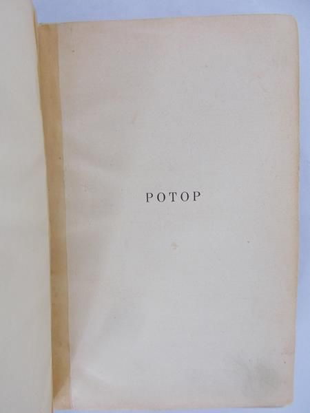 Potop , tom III, 1936 r.