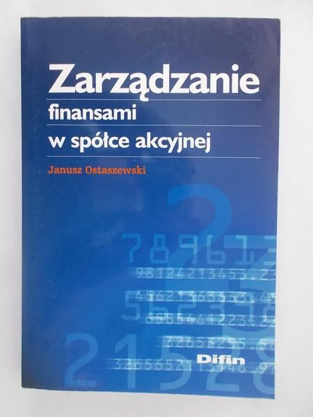 Zarządzanie finansami w spółce akcyjnej