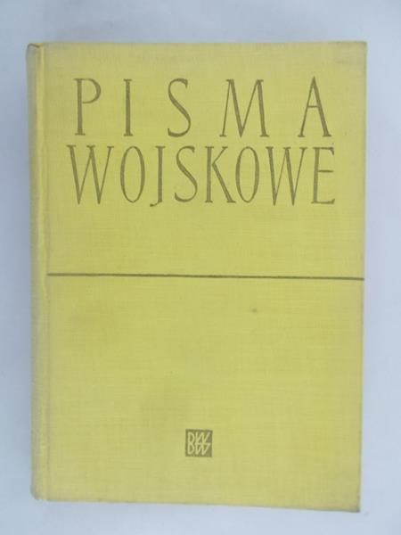 Pisma wojskowe