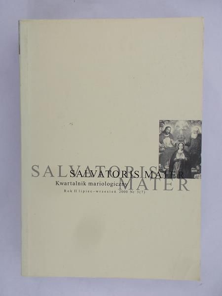 Salvatoris Mater 3(7) 2000
