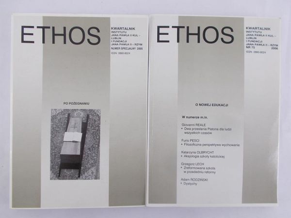 Styczeń Tadeusz (red.) - Ethos- nr 75/Numer specjalny