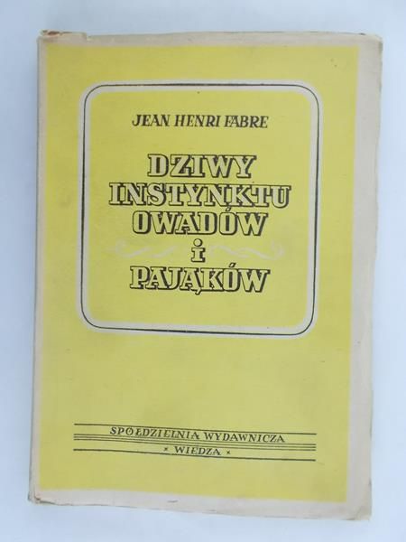 Dziwy instynktu owadów i pająków-1948 r.
