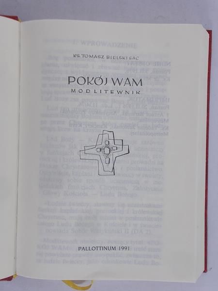 Bielski Tomasz - Pokój wam. Modlitewnik