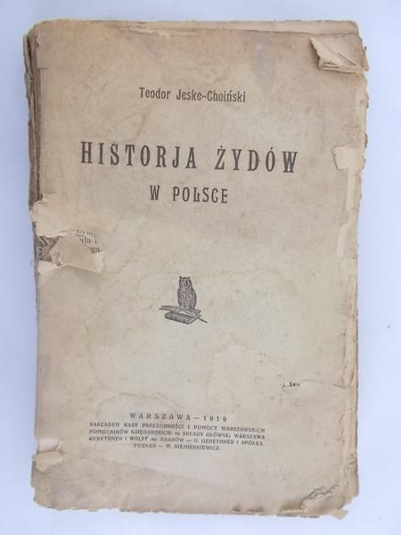 Historja Żydów w Polsce, rok 1919