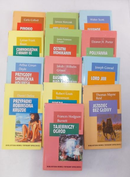Biblioteka Nowej Trybuny Opolskiej, zestaw 13 książek
