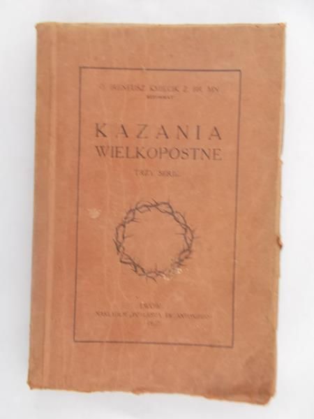 Kazania Wielkopostne, 1927 r.