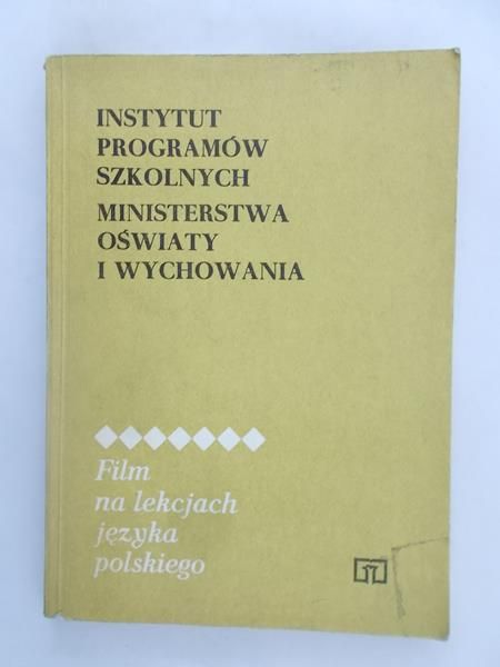 Fryci Stanisław (red.) - Film Na Lekcjach Języka Polskiego