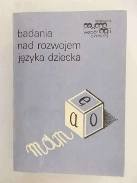 Badania nad rozwojem języka dziecka