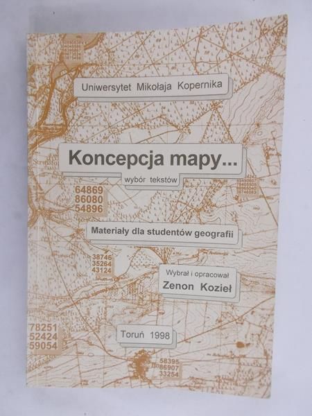 Kocepcja mapy... Wybór tekstów